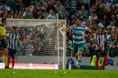 festejo de gol de Lozano | Santos CFA2019 Monterrey CFA2019