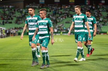 Valdés, Lozano, Furch, Correa | Santos Laguna vs New York Red Bulls Concachampions