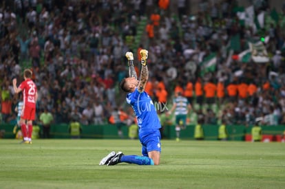 Gol de Santos, festejo | Santos Laguna vs New York Red Bulls Concachampions