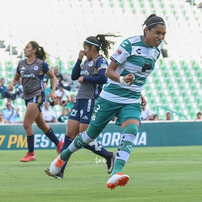 Estela Gómez | Santos vs Atlético San Luis jornada 16 apertura 2019 Liga MX femenil