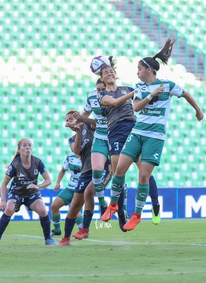 Paola Urbieta, Daniela Delgado | Santos vs Atlético San Luis jornada 16 apertura 2019 Liga MX femenil