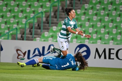 Brenda Guevara, Ana Paz | Santos vs Atlas C2019 Liga MX Femenil