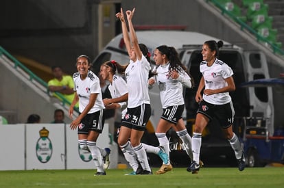 Valeria Razo, festejo de gol | Santos vs Atlas C2019 Liga MX Femenil