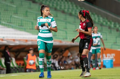 Alejandra Franco, Alexxandra Ramírez | Santos vs Atlas jornada 8 apertura 2019 Liga MX femenil