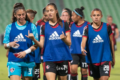 Maritza Maldonado, Ana García, Nicole Buenfil | Santos vs Atlas jornada 8 apertura 2019 Liga MX femenil