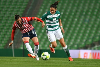 Brenda Viramontes, Katia Estrada | Santos vs Chivas J12 C2019 Liga MX Femenil