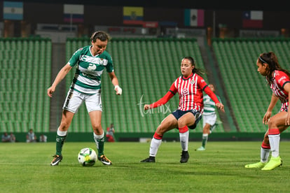 Isela Ojeda | Santos vs Chivas J12 C2019 Liga MX Femenil