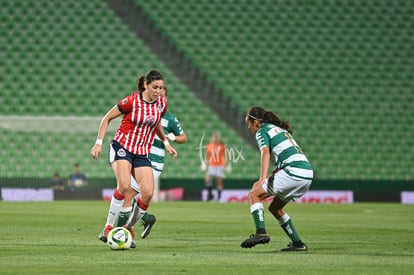 Norma Duarte 11, Nancy Quiñones 11 | Santos vs Chivas J12 C2019 Liga MX Femenil