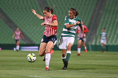 Norma Duarte 11, Nancy Quiñones 11 | Santos vs Chivas J12 C2019 Liga MX Femenil