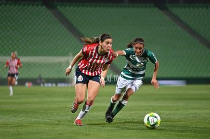 Norma Duarte 11, Nancy Quiñones 11 | Santos vs Chivas J12 C2019 Liga MX Femenil