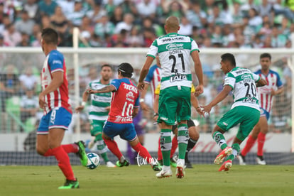 Matheus Doria, Hugo Rodríguez, Javier López | Santos vs Chivas jornada 1 apertura 2019 Liga MX