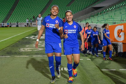 Fátima Alonso | Santos vs Cruz Azul jornada 10 apertura 2019 Liga MX femenil