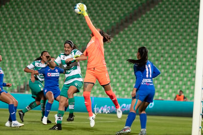 Gabriela Herrera, Leticia Vázquez | Santos vs Cruz Azul jornada 10 apertura 2019 Liga MX femenil