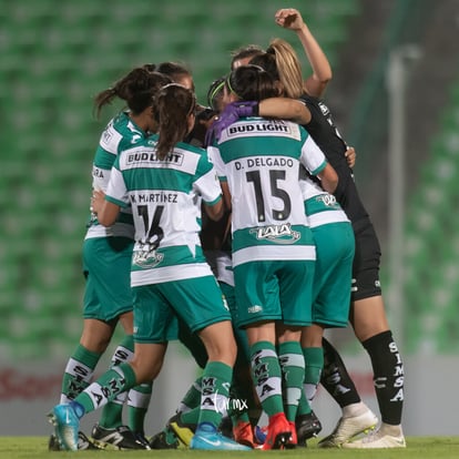 Celebración de gol de Arlett Tovar 4 | Santos vs Cruz Azul jornada 10 apertura 2019 Liga MX femenil