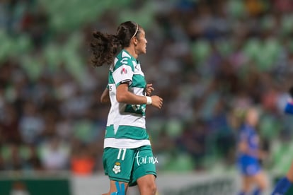 Nancy Quiñones | Santos vs Cruz Azul jornada 10 apertura 2019 Liga MX femenil