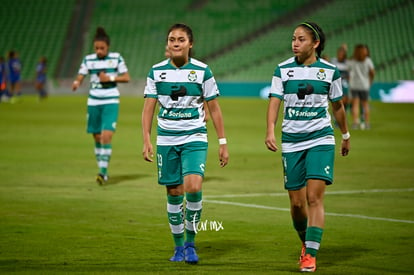 Katia Estrada, Alexxandra Ramírez | Santos vs Cruz Azul jornada 10 apertura 2019 Liga MX femenil