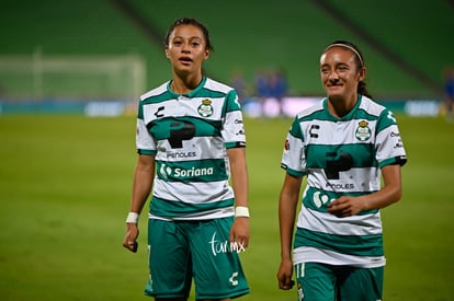 Nancy Quiñones, Brenda Guevara | Santos vs Cruz Azul jornada 10 apertura 2019 Liga MX femenil