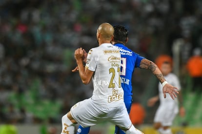 Milton Caraglio, Matheus Doria | Santos vs Cruz Azul jornada 18 apertura 2019 Liga MX