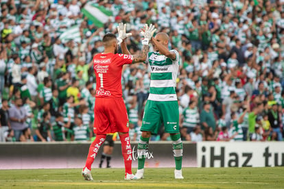 Matheus Doria, Jonathan Orozco | Santos vs FC Juárez jornada 3 apertura 2019 Liga MX