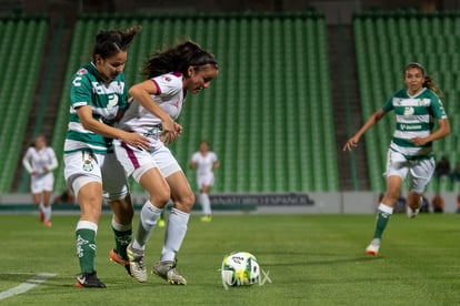 Katia Estrada, Dariana Rubio | Santos vs León J6 C2019 Liga MX Femenil