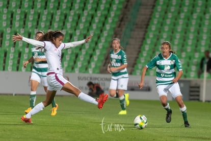 Nancy Quiñones | Santos vs León J6 C2019 Liga MX Femenil