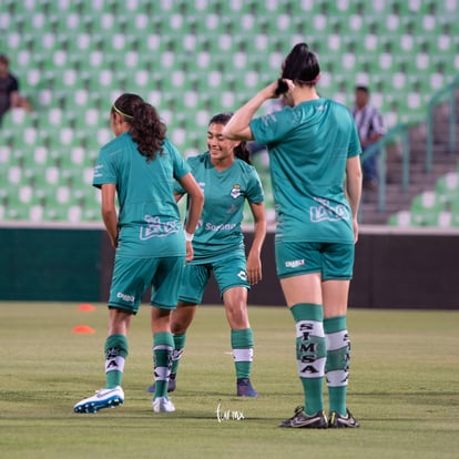 previo, Marianne Martínez, Ana Gutiérrez, Nancy Quiñones | Santos vs Monterrey jornada 6 apertura 2019 Liga MX femenil