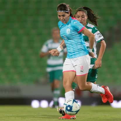 Alicia Cervantes, Daniela Delgado | Santos vs Monterrey jornada 6 apertura 2019 Liga MX femenil