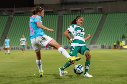 Ricla Rajunov, Nancy Quiñones | Santos vs Monterrey jornada 6 apertura 2019 Liga MX femenil