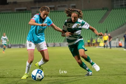 Ricla Rajunov, Nancy Quiñones | Santos vs Monterrey jornada 6 apertura 2019 Liga MX femenil