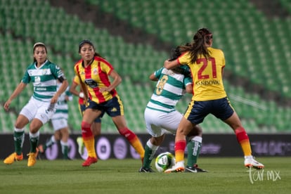 Yahaira Flores 8, Maria Sandoval 21 | Santos vs Morelia J2 C2019 Liga MX Femenil