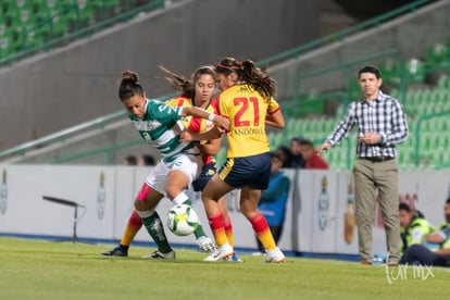 Dalia Molina 22, Brenda Guevara, Sandoval 21 | Santos vs Morelia J2 C2019 Liga MX Femenil