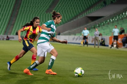 Karyme Martínez, Dalia Molina | Santos vs Morelia J2 C2019 Liga MX Femenil