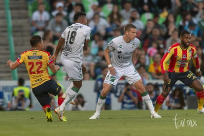 Alberto Acosta, Ayrton Preciado, Julio Furch, Gabriel Achilier | Santos vs Morelia J2 C2019