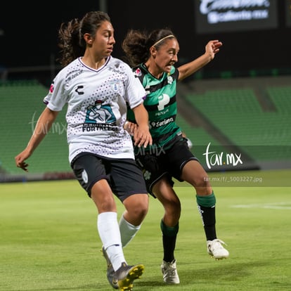 Nancy Quiñones | Santos vs Pachuca jornada 1 apertura 2019 Liga MX femenil