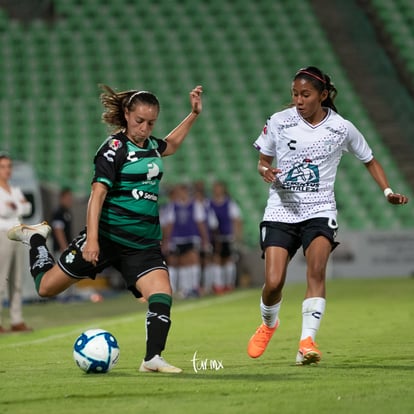 Michelle Vargas | Santos vs Pachuca jornada 1 apertura 2019 Liga MX femenil