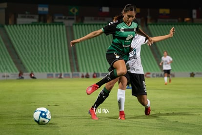 Karla Martínez, Julieta Peralta | Santos vs Pachuca jornada 1 apertura 2019 Liga MX femenil