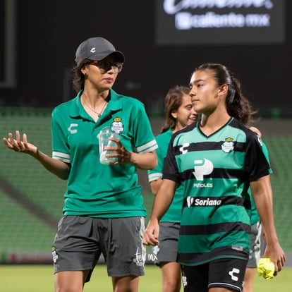 Marianne Martínez, Brenda Guevara | Santos vs Pachuca jornada 1 apertura 2019 Liga MX femenil