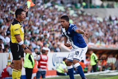 Christian Marrugo, reclamo | Santos vs Puebla jornada 4 apertura 2019 Liga MX