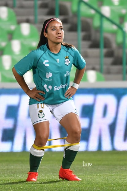 Cinthya Peraza | Santos vs Querétaro J14 C2019 Liga MX Femenil