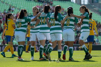 Festejo de gol | Santos vs Tigres J4 C2019 Liga MX Femenil