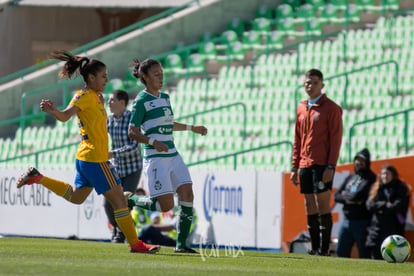 Brenda Guevara | Santos vs Tigres J4 C2019 Liga MX Femenil