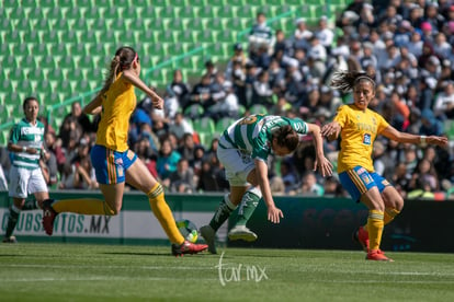 Isela Ojeda | Santos vs Tigres J4 C2019 Liga MX Femenil