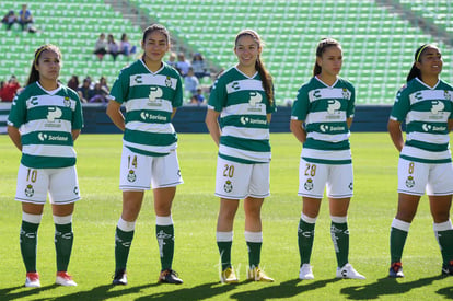 Cinthya Peraza, Katia Estrada, Sofia Ochoa, Linda Valdéz, Yahai | Santos vs Tigres J4 C2019 Liga MX Femenil