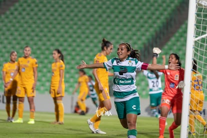 Michelle Vargas, Ofelia Solís | Santos vs Tigres jornada 3 apertura 2019 Liga MX femenil