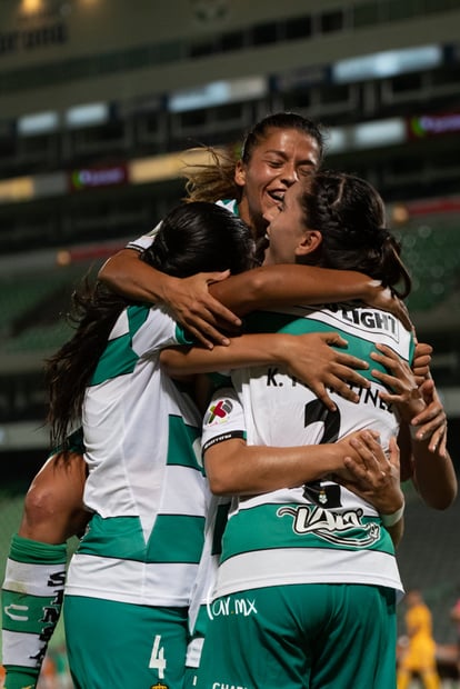 Cinthya Peraza, Karla Martínez, Alexxandra Ramírez, Arlett T | Santos vs Tigres jornada 3 apertura 2019 Liga MX femenil