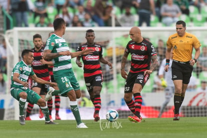 Ariel Nahuelpán | Santos vs Tijuana J6 C2019 Liga MX