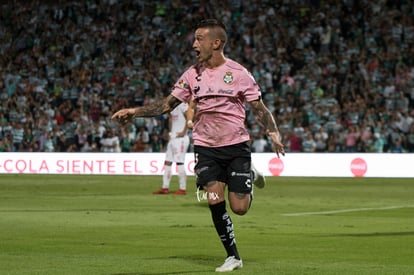 Festejo de Gol, Brian Lozano, Brian Lozano | Santos vs Tijuana jornada 14 apertura 2019 Liga MX