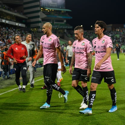 Brian Lozano, Carlos Orrantia, Matheus Doria | Santos vs Tijuana jornada 14 apertura 2019 Liga MX