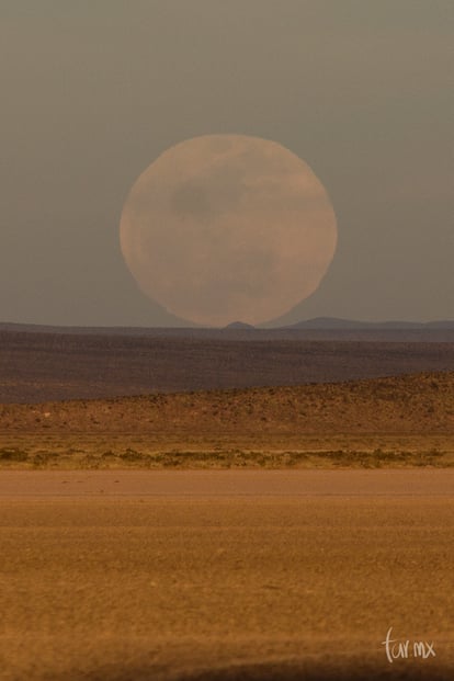 Luna saliendo | Super luna enero de 2019