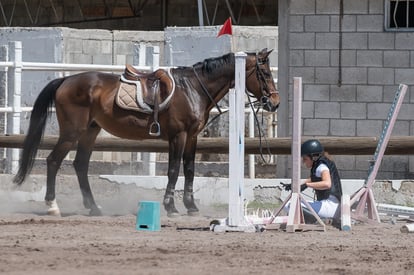 caída | Tercer concurso de Salto 2019 Hípico La Cabaña